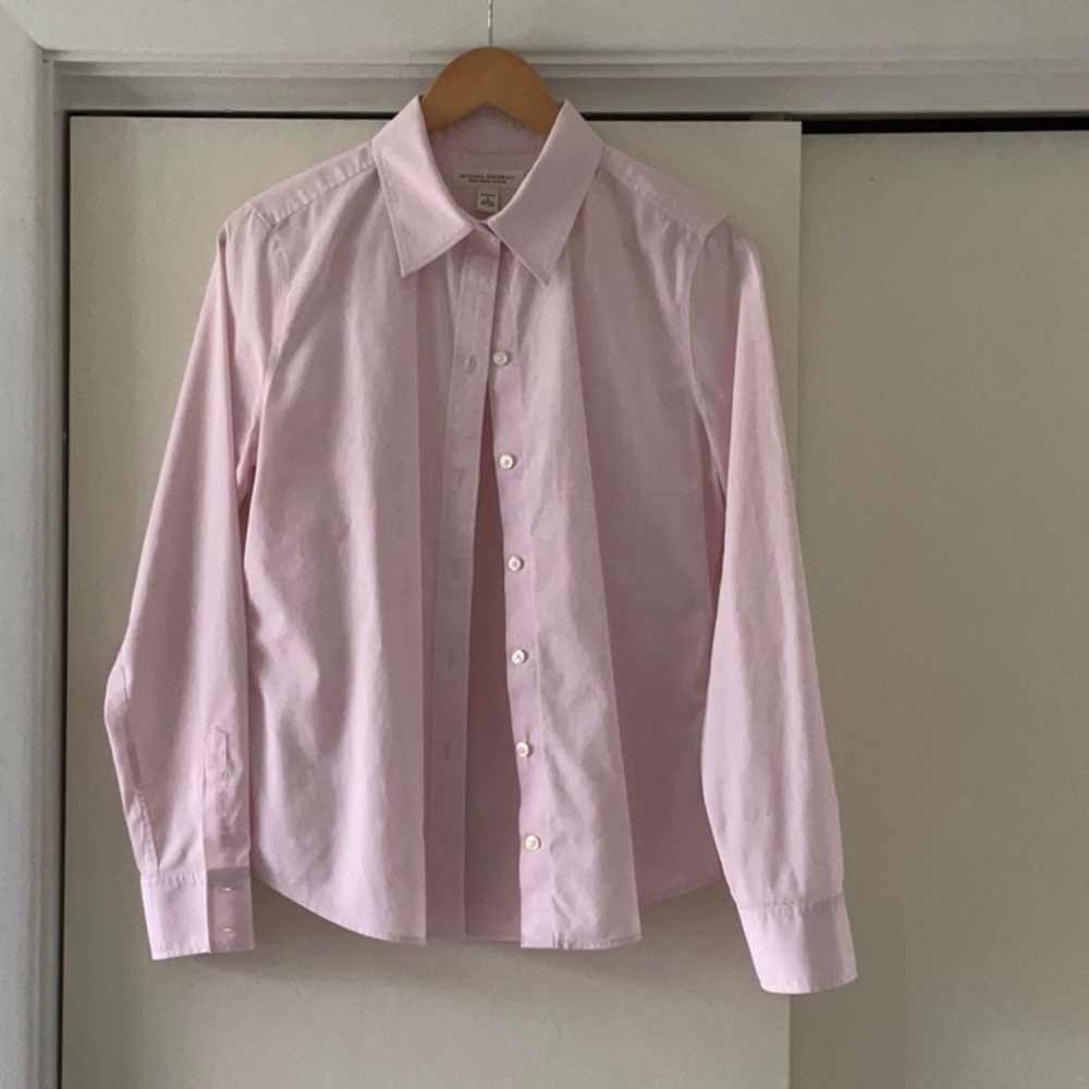Banana Republic Pink Button Down Shirt